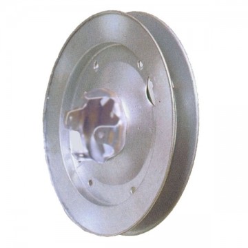 Wood Roller Pulley mm 220 Blind Hole
