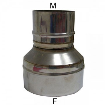 Mp10M-Dp10/15 Dp Maral stainless steel adapter