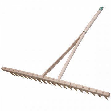 Straight Wood Rake Arcadia