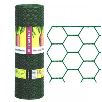 Hexanet Plastic 13/1 mesh h 100 m 10 Betafence