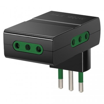 Ri.00310 Adaptateur Multiple S11 + 3P11 Noir