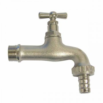 Brass tap Nic Screw 1" Hose holder 1"1/4