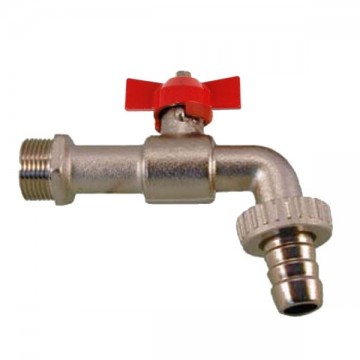 Brass Ball Valve 1/2" Standard Butterfly