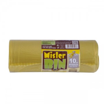 Garbage Bag Legacci Yellow 70X110 pcs.10 Mr.Bin