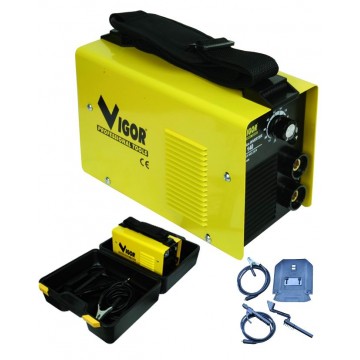 Saldatrici Vigor Inverter 140 Kit Valigetta con Accessori