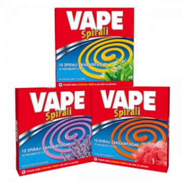 Scacciainsetti Spirali Profumate pz. 10 Vape