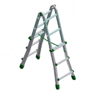 All Eurobriko Multipurpose Ladder 4 Steps 5+5 Facal