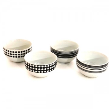 Porcelain Bowl with Decorated Edge cm 13 Sonda