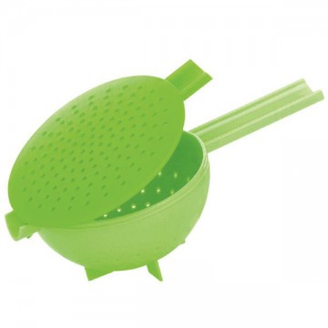 Colander with Cover cm 17 h 10 Cosmoplast