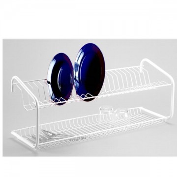 ELIMINAREMC Scolapiatti Acciaio Plasticato cm 70X26 h 27