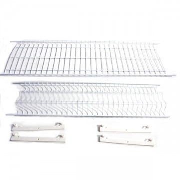 Plastic-coated steel dish rack cm 86X23
