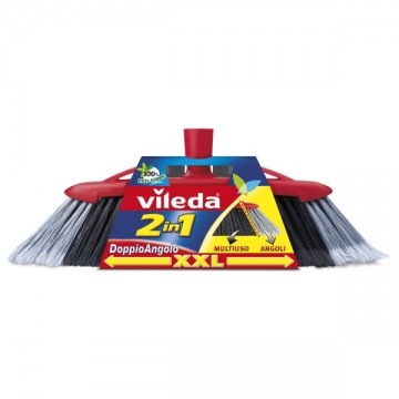 Vileda Balai d'angle double 2 en 1