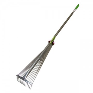 Broom Leaves Adjustable Steel Handle Ilcampo 02225
