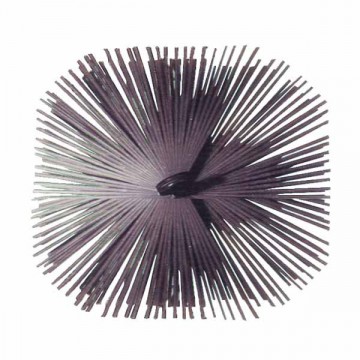 Square Steel Fireplace Brush mm 250X200