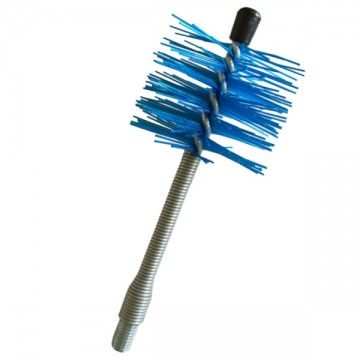 Brosse de Cheminée Ronde Flexible en Nylon mm 100