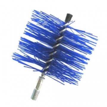 Brosse de cheminée ronde en nylon mm 100