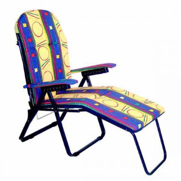 Deck chair Cyprus Cotton Flap Metalfar