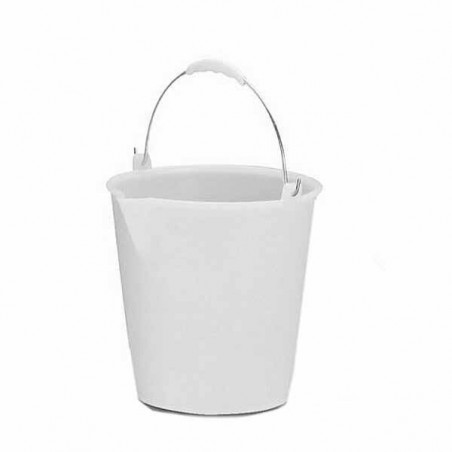 Bucket with Spout White L 9 7250P2 Giganpl