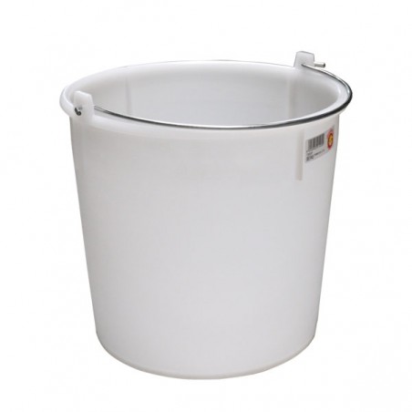 Bucket L 30 White 7300P Giganpl