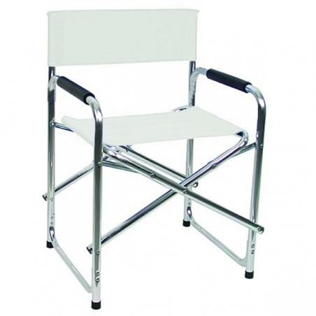 Director Studios Aluminum Chair White Vette 07160