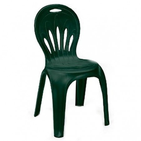 Chaise en Résine Monobloc Étoile de Mer Verte 1189 Scab