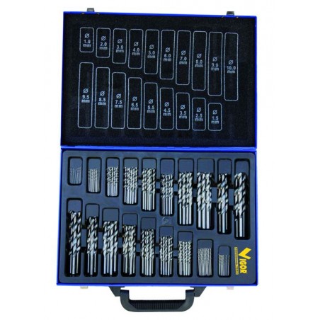 HSS Drill Bit Set Vigor Dual-Xshort pcs. 150mm. 1-10