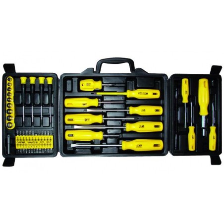 Blinky Bk-52 Suitcase Tool Set Screwdrivers+Bits Pieces 52