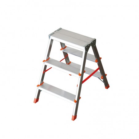 Stool Aluminum Wire Steps 3+3 Facal