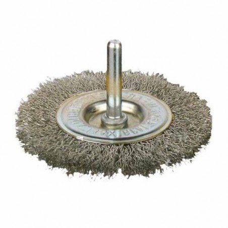 Circular Brush 100X9 Stainless Steel Shank Bl Sit