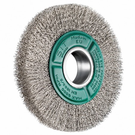 Brosse Circulaire 150X20 F.16/20/25 Inox Bl Sit