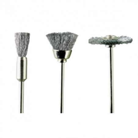 Steel Brushes Kit 3 pcs M.4020 Pg