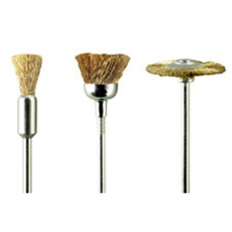 Kit de brosses en laiton 3 pcs M.4070 Pg