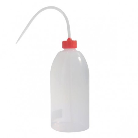 Plastic Wash Bottle Curved Barrel cc 250