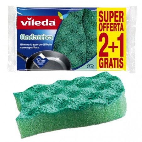 Ondactive Sponge pcs.2+1 Vileda