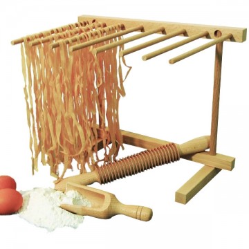 Wooden pasta drying rack cm 37X27 h 29