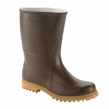 Rubber Boots Tronchetto 45 Brown