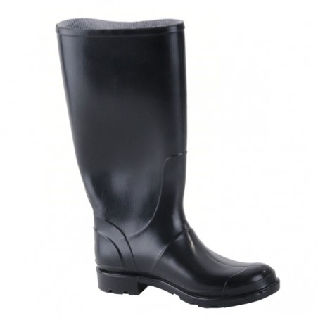 Bottes Pvc Daisy Knee 36 Noir Femme