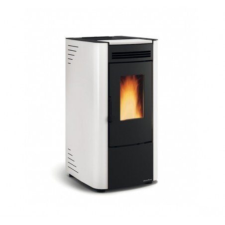 Pellet Stove Nordica Extraflame Ketty 6.3 Kw White Mod. 1280206