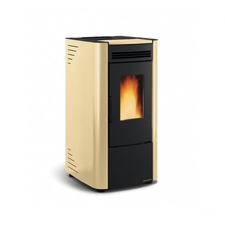 Pellet Stove Nordica Extraflame Ketty 6.3 Kw Parchment Mod. 1280205