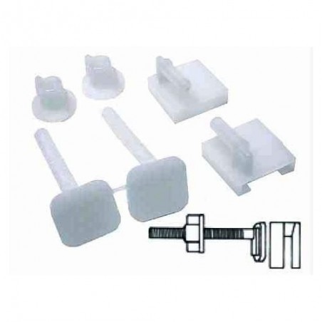 Fischer Supports for Toilet Seat Fixing