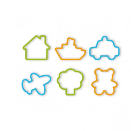 Children's Cookie Cutter Set 6 Delicia Tescoma 630921