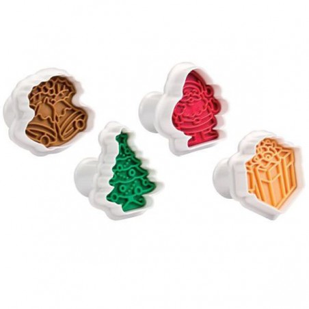 Christmas Cookie Cutter Set 4 Delicia Tescoma 630857