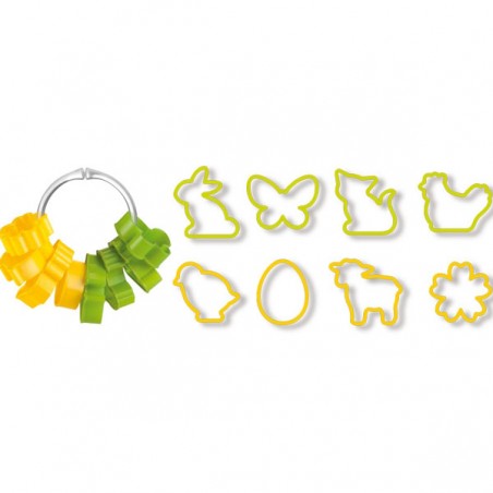 Easter Cookie Cutter Set 8 Delicia Tescoma 630903