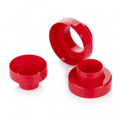 Round Smooth Cookie Cutter Set 3 Delicia Tescoma 630860