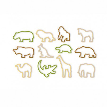 Zoo Cookie Cutter Set 12 Delicia Tescoma 630930