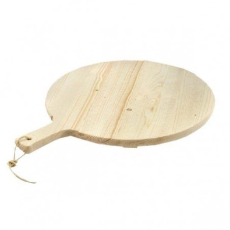 Planche à découper ronde en bois cm 34