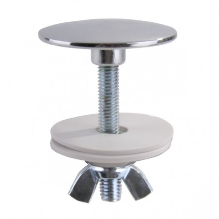 Chromed hole cover screw mm 43 long