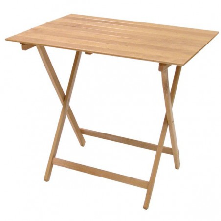 Folding Wood Table 100X60 Frasm