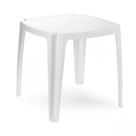 Table en résine blanche Progarden 75X75