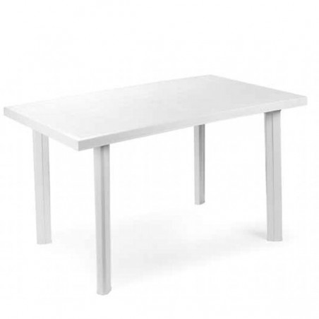 Table Résine Voile Blanc 126X76 Progarden